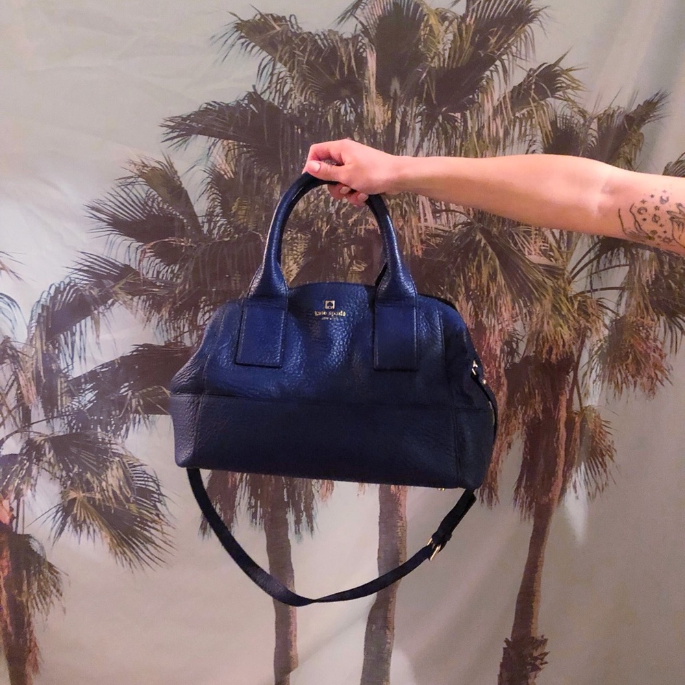 Blue Kate Spade Satchel Bag
